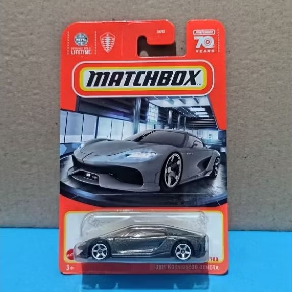 Matchbox 2021 Koenigsegg Gemera Gray