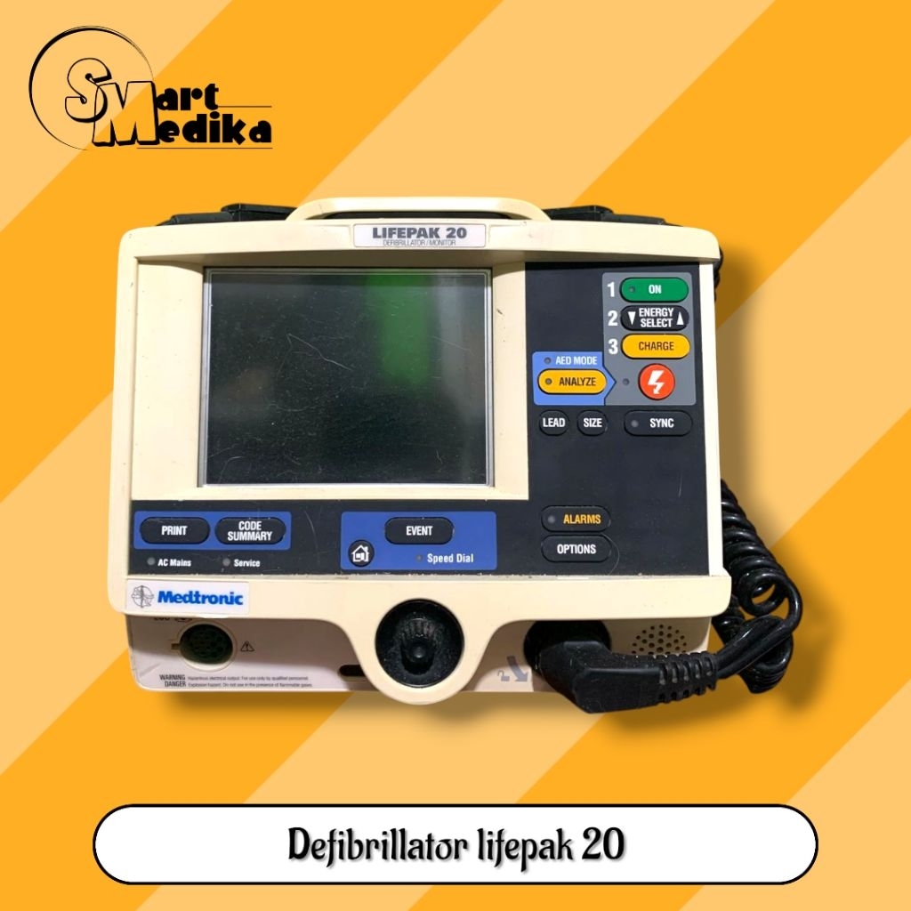 DEFIBRILLATOR MONITOR LIFEPAK 20 / DEFIBRILLATOR MEDTRONIC LIFEPAK 20 second