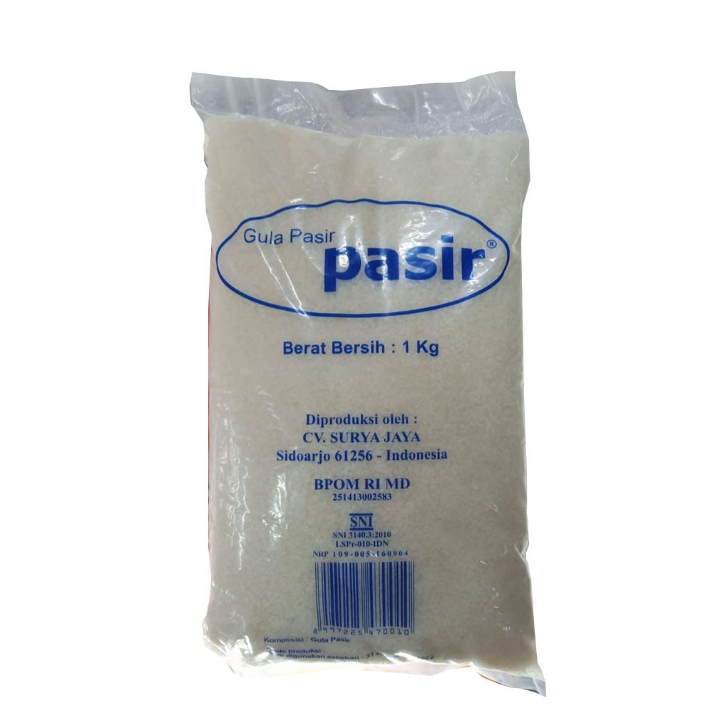 

Gula Pasir Gula Lokal Surya Jaya 1kg / Gula Pasir 1kg