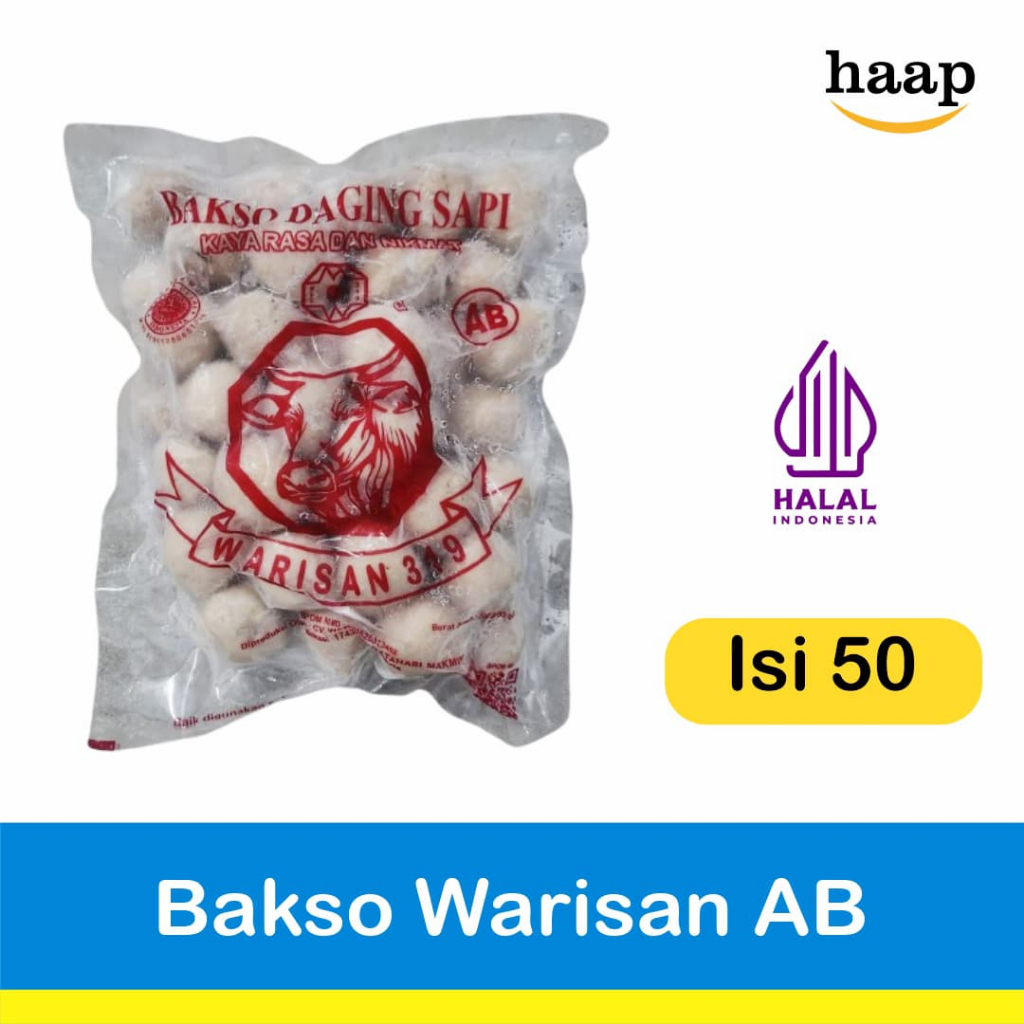 

Bakso Warisan AB Isi 50