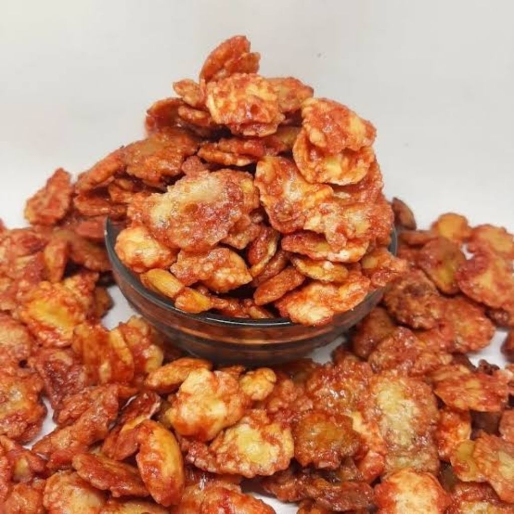 

Classica2106 Emping Melinjo Pedas Manis 500 Gram 1 Kg Super