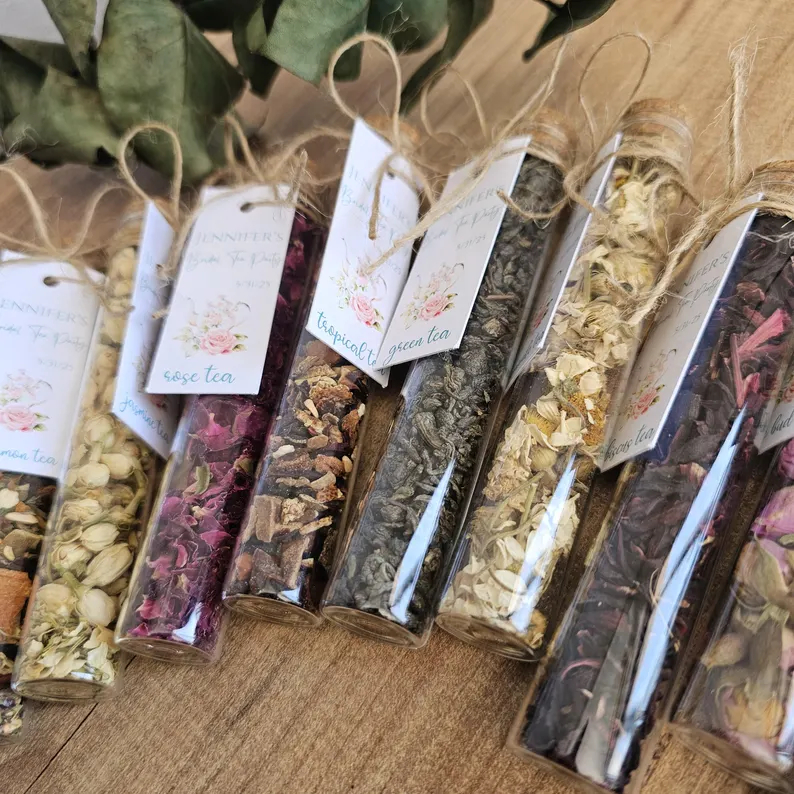 

Souvenir Pernikahan Tea Tube Teh Bunga Chamomile Lavender Rose Jasmine Tropical