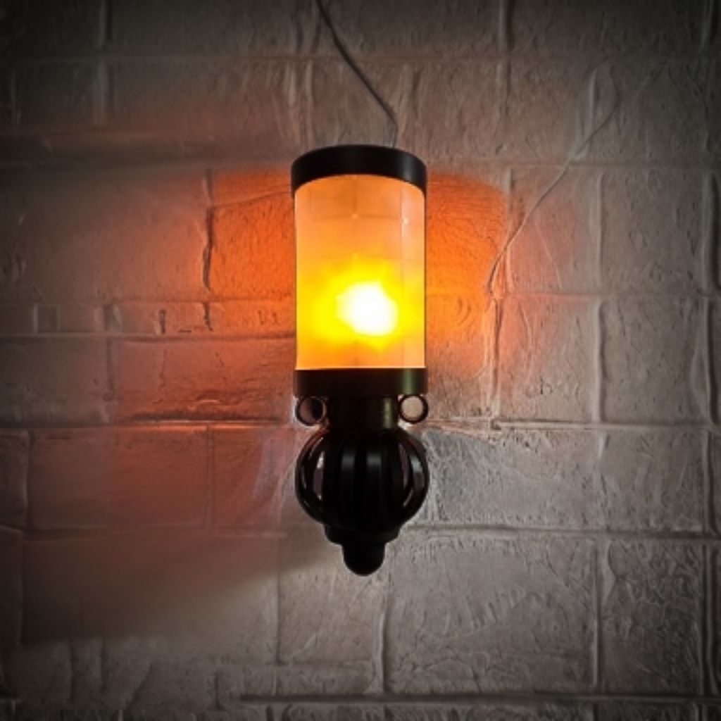 [BISA COD] LAMPU HIAS DINDING/LAMPU TERAS / LAMPU PILAR / LAMPU OUTDOOR / LAMPU NYALA SEPERTI API