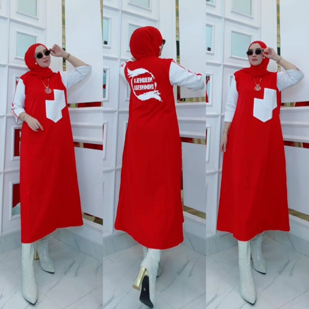 Gamis Merah Putih