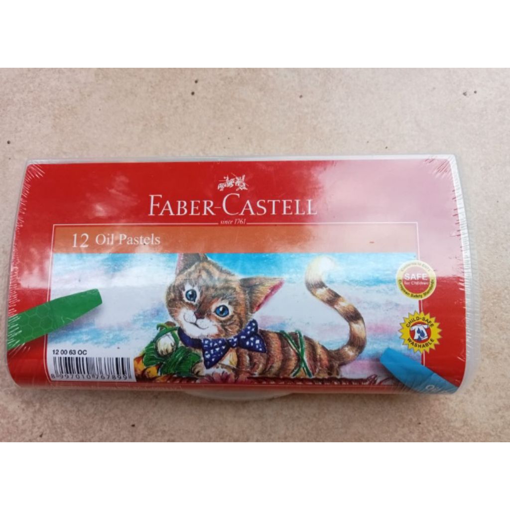 

Pastel/Crayon Oil Faber Castell isi 12pcs, Eko