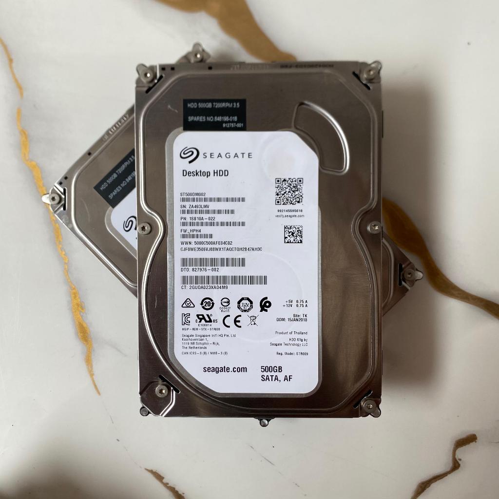 HardDisk HDD PC Seagate 500GB Second 3.5inch