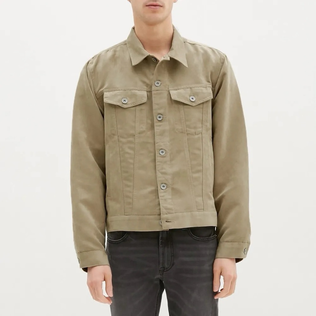 GU Global Uniqlo Suede Jacket