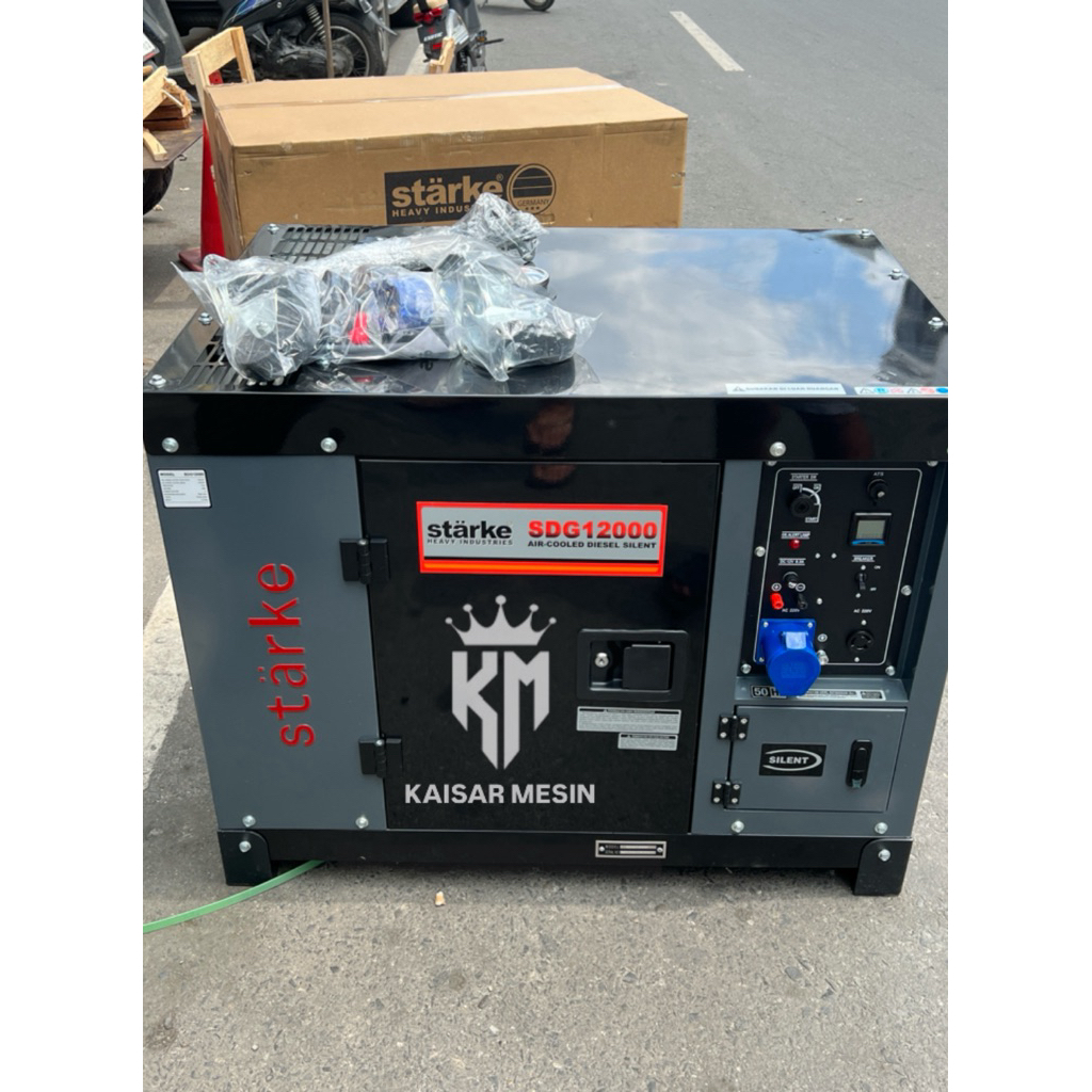 Genset Silent Starke SDG12000 SDG 12000 8500 Watt Maksimal 9000 Watt