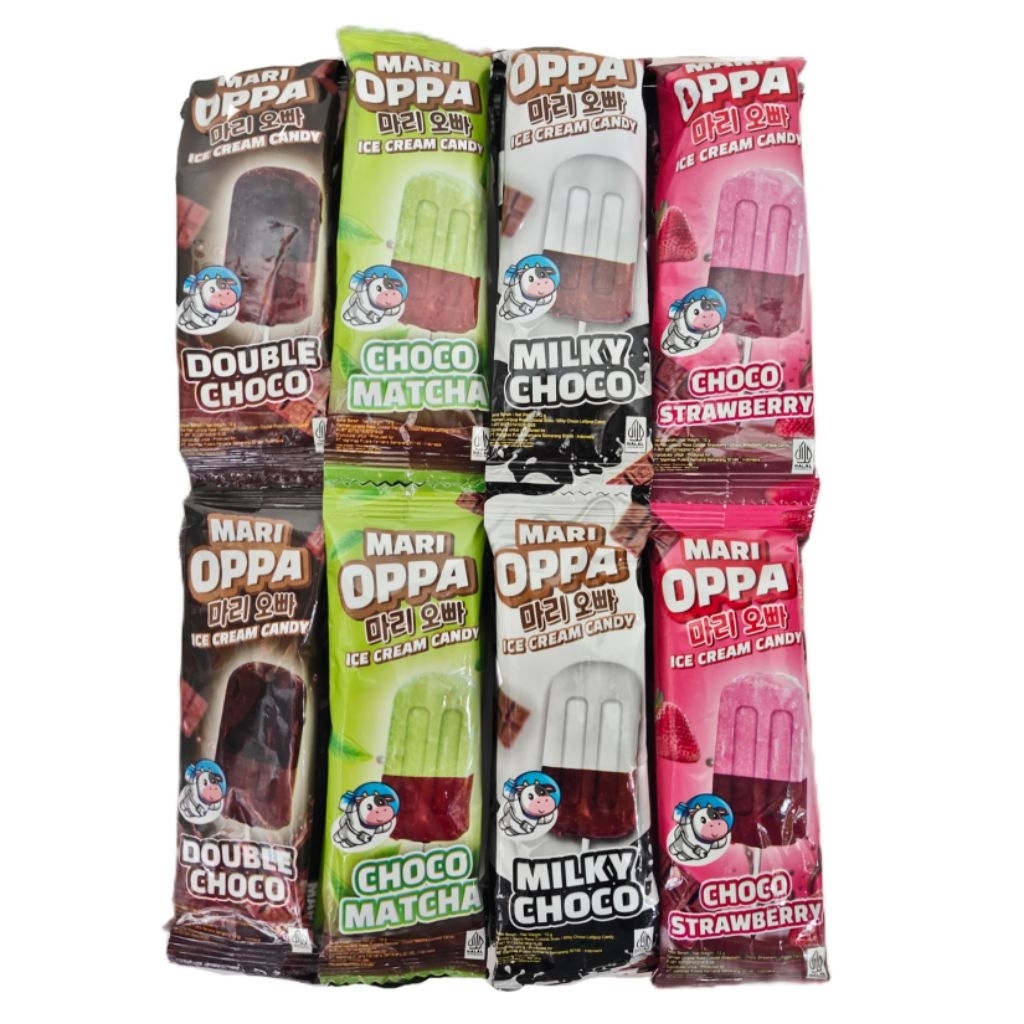 

PERMEN MARI OPPA ICE CREAM 1 RENCENG ISI 10 BIJI