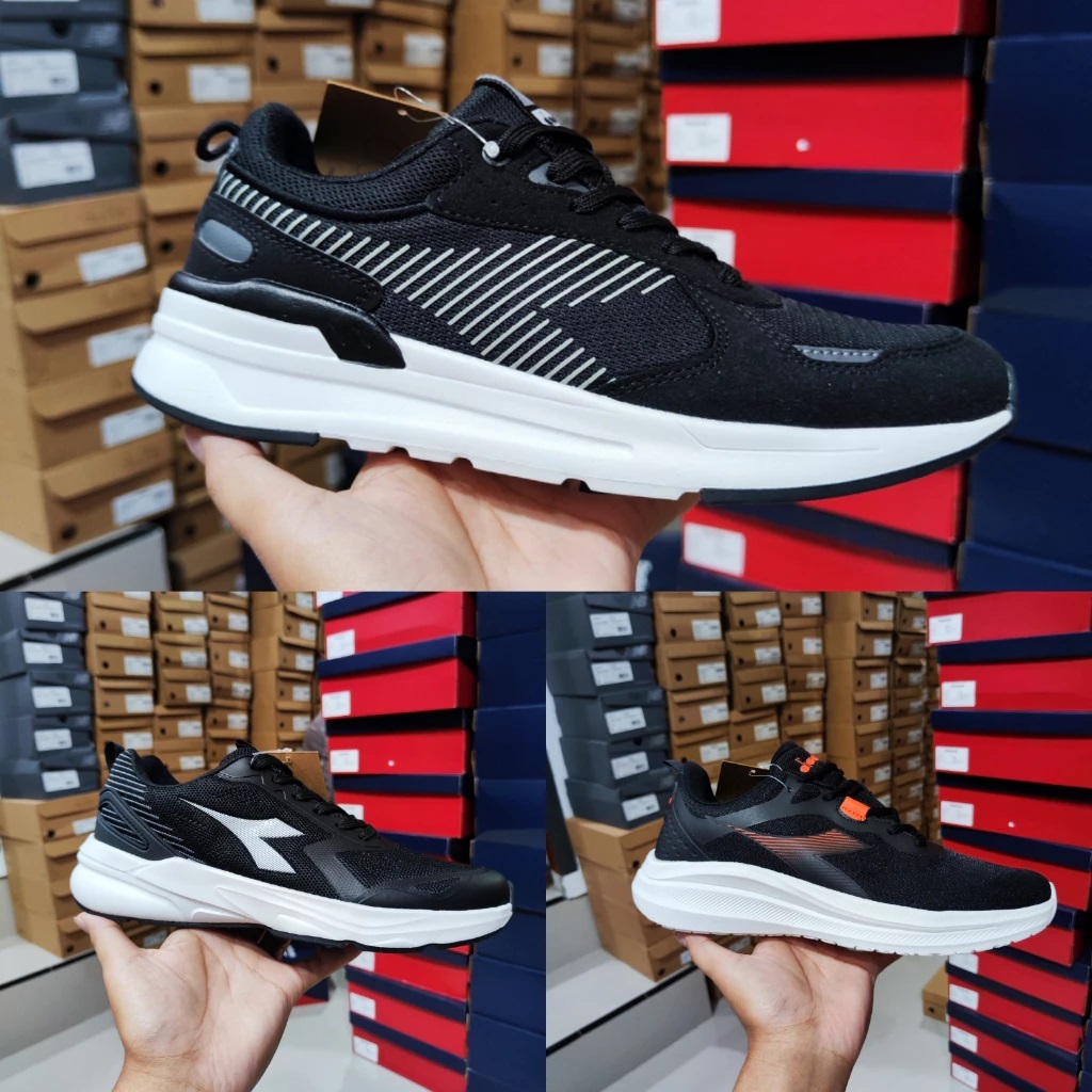 Diadora Man Black White Edition