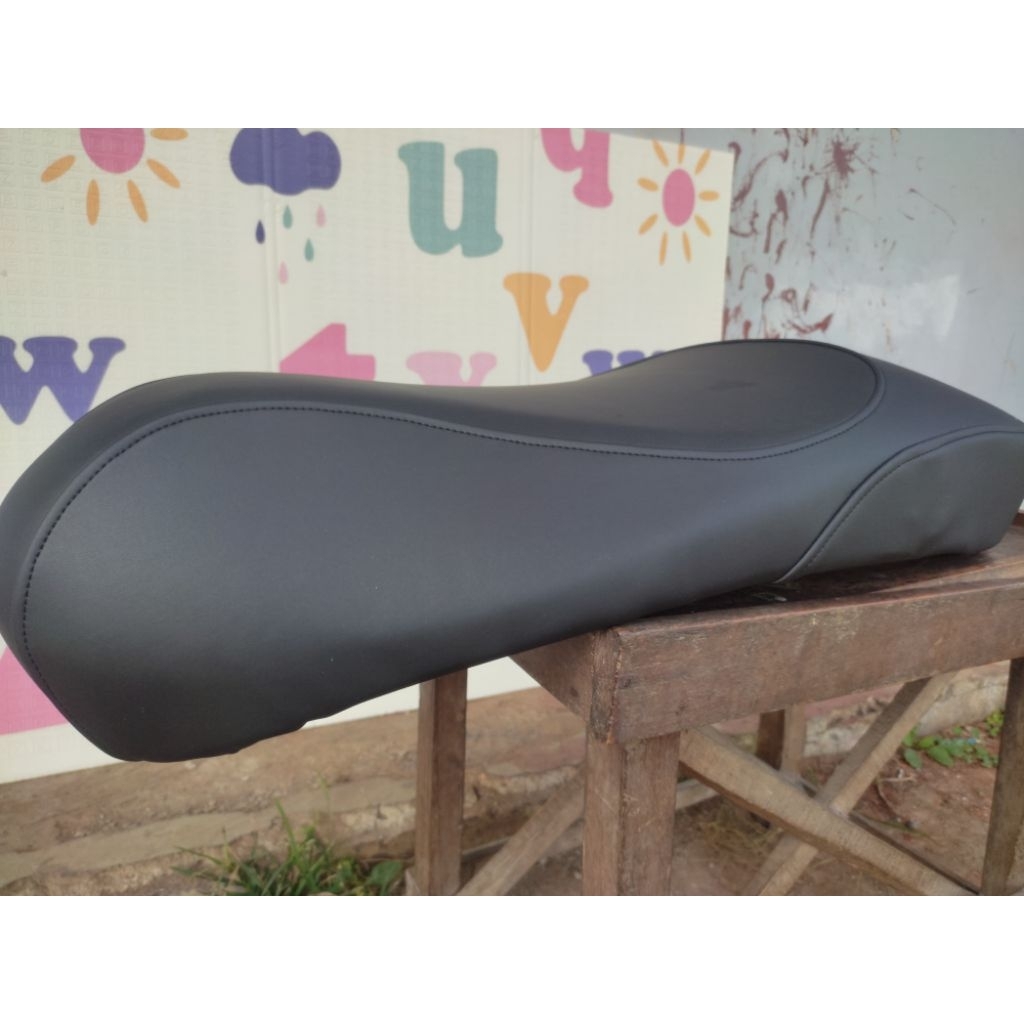 kulit jok vespa sprint model semi single seat