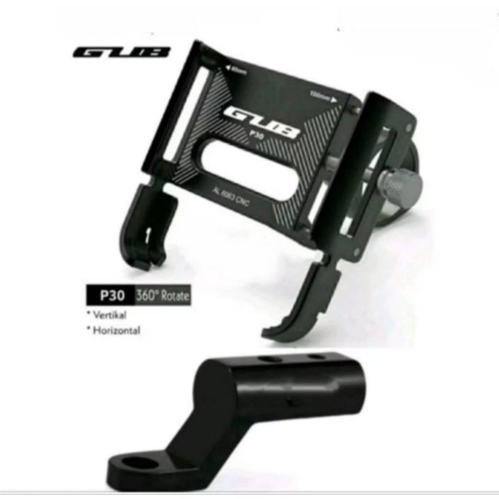 holder hp GUB P30 cnc dispion dan di stang holder hp gub semua motor