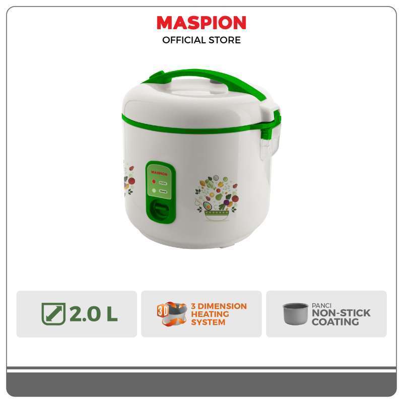 Magic Cooker Penanak Nasi Maspion Magic Com 2 Liter EX 258 - EX258 2L