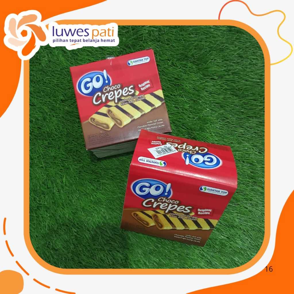 

Go! Choco Crepes Box Isi Banyak