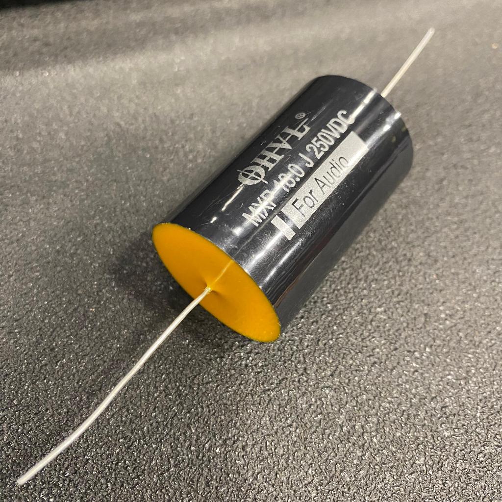 CAPASITOR AUDIO HIGH END OHVL 18 UF / 250 VOLT BLACK (KUALITAS EROPA) HARGA 1 PCS / KAPASITOR AUDIO 