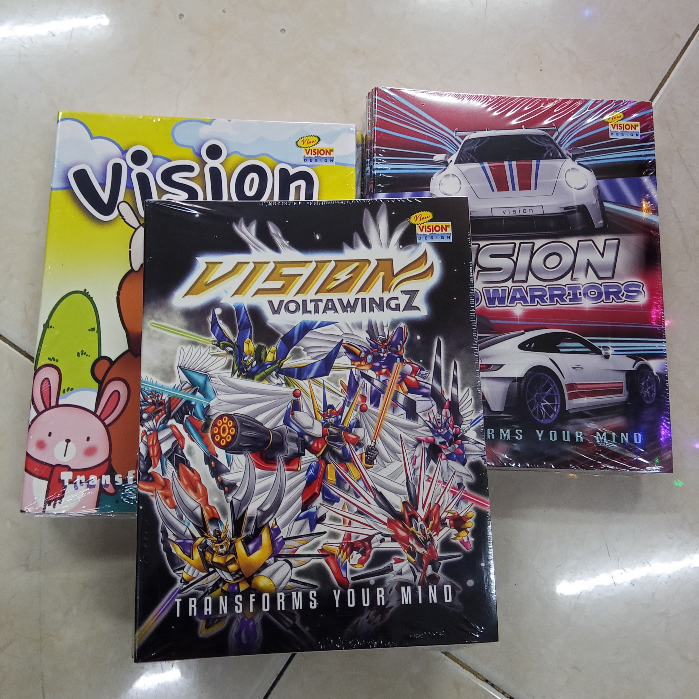 

Buku Tulis VISION 38 Lembar 10 Buku/Pack Beragam Motif