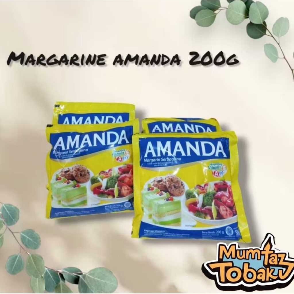 

Margarine Amanda 200 gram