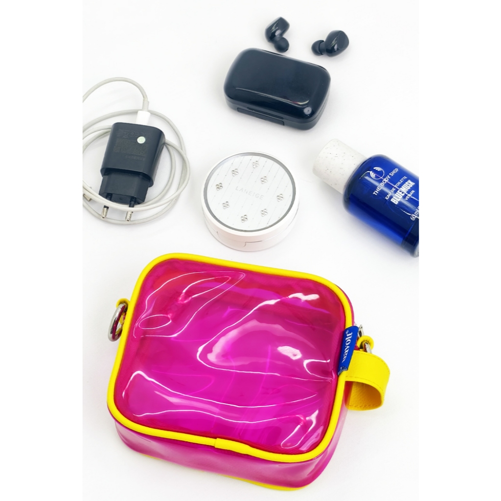 Pouch Jelly Transparant - Travolt - Waterproof - Tali Kuat PVC Pouch