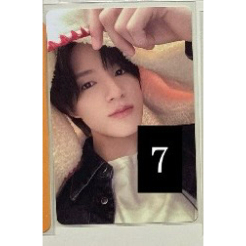 NCT JENO selimut pink christmas