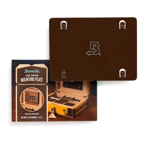Boveda 320g Plate Holder - Dudukan Plat Besi untuk  Boveda 320 Gram