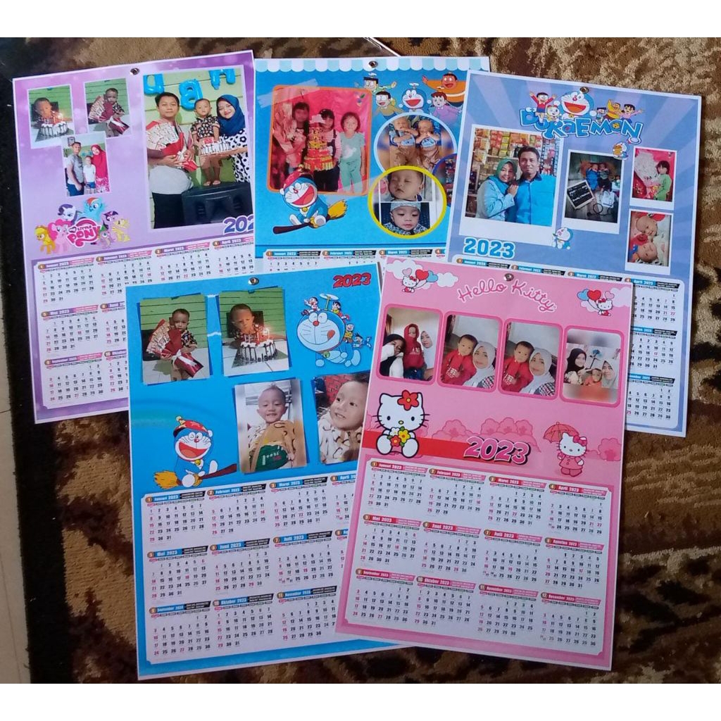 

CETAK KALENDER UKURAN A3 BISA CUSTOM FOTO (MAX 3 FOTO)