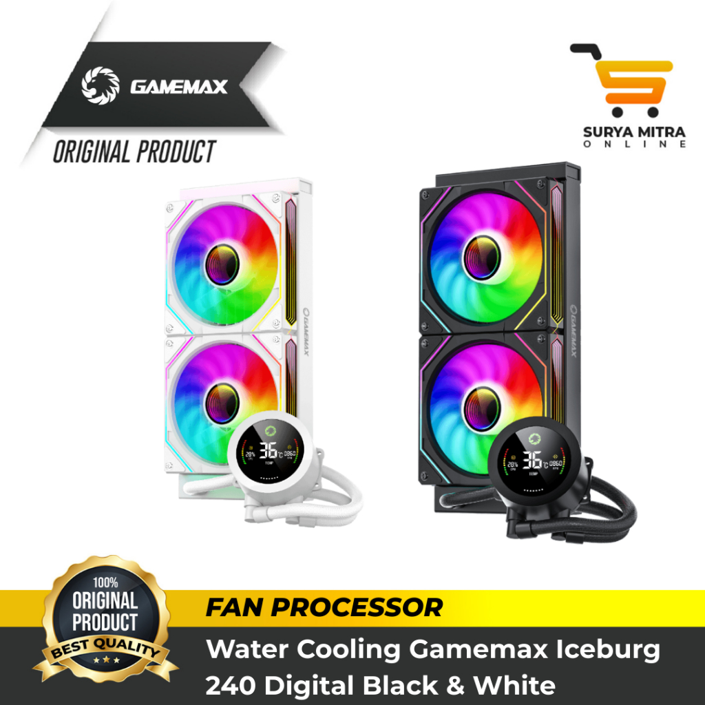 Water Cooling Gamemax Iceburg 240 Digital / AIO Water Cooler