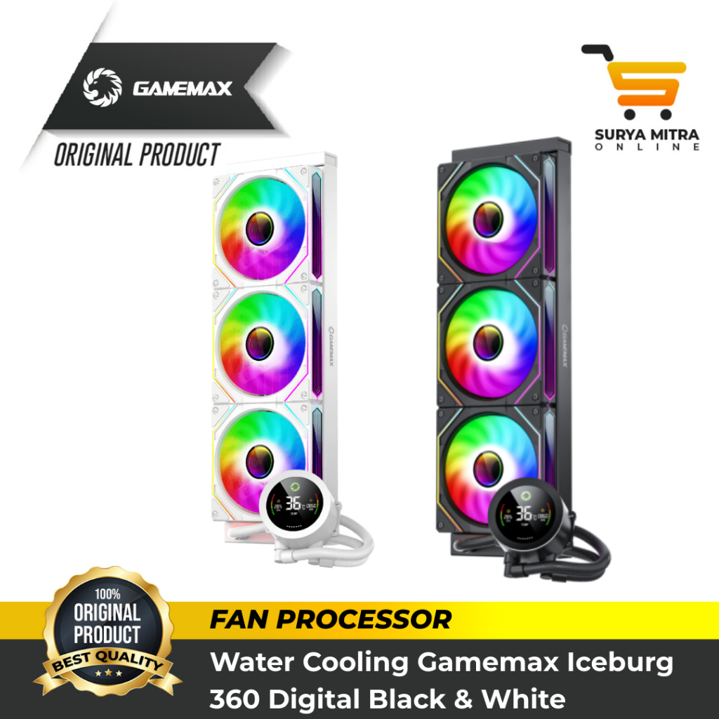 Water Cooling Gamemax Iceburg 360 Digital / AIO Water Cooler