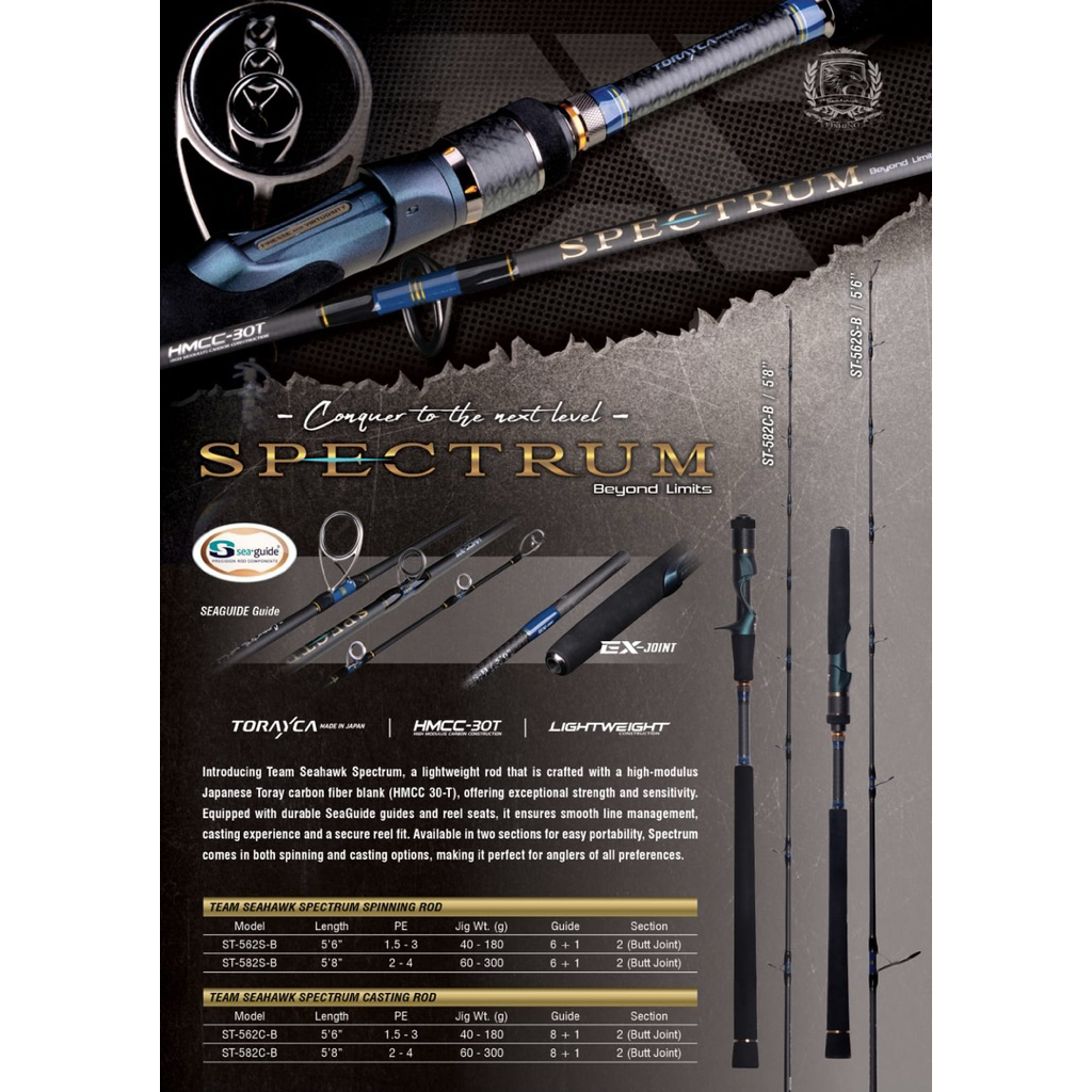 JORAN SEAHAWK SPECTRUM JIGGING SERIES