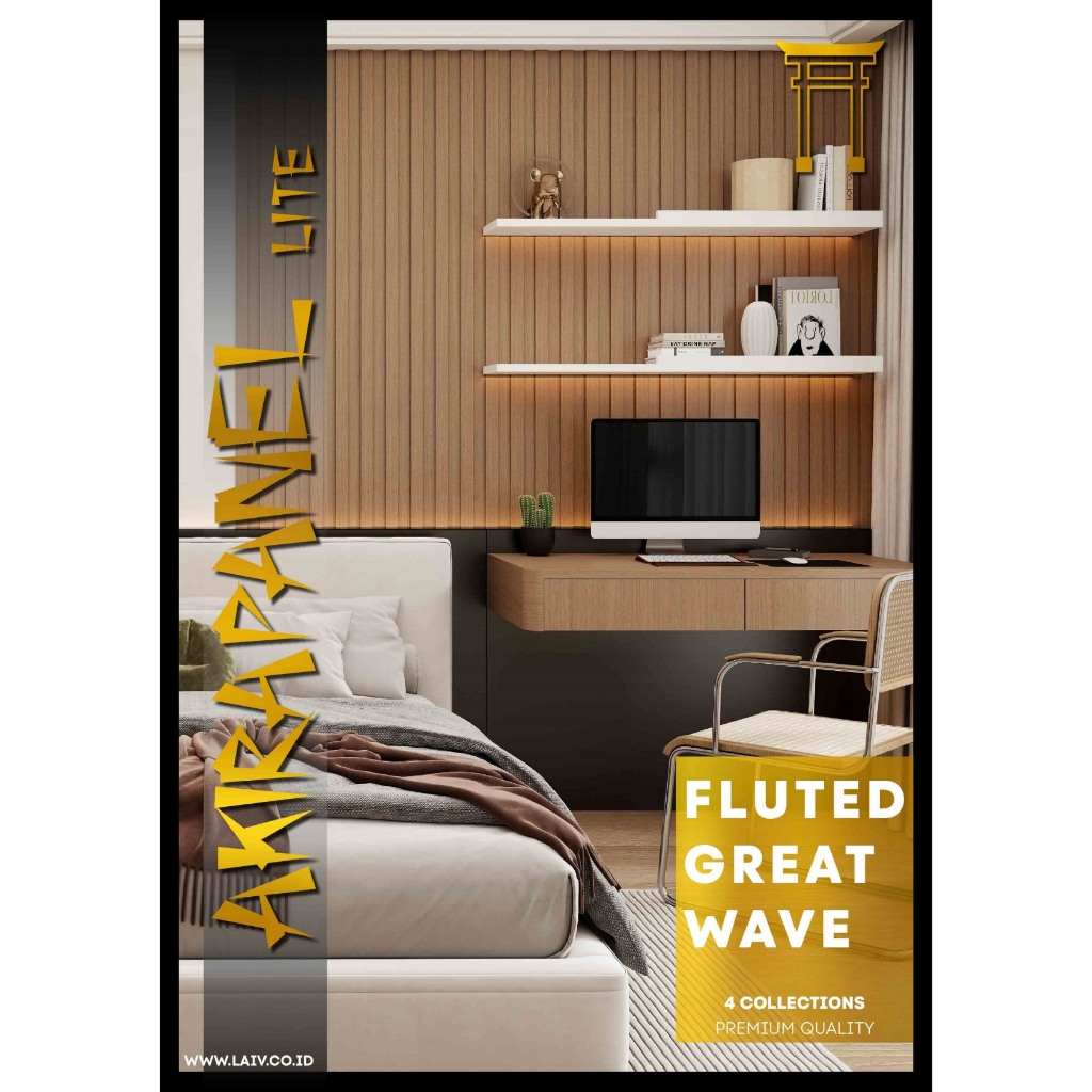 Wall Panel PVC Ruangan Minimalis / Wall Panel PVC Akira