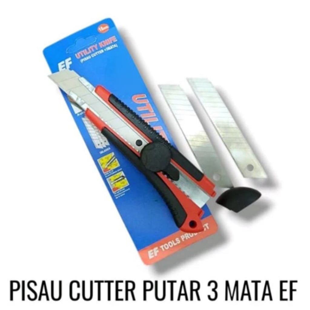 

EF - PISAU CUTTER TIGA MATA