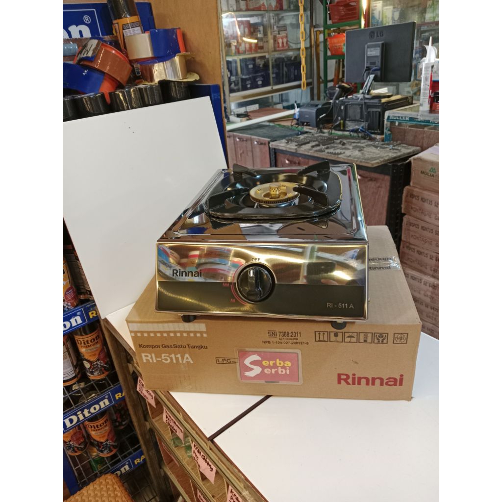 *RI-511A 1 TUNGKU RINNAI*Kompor masak api besar