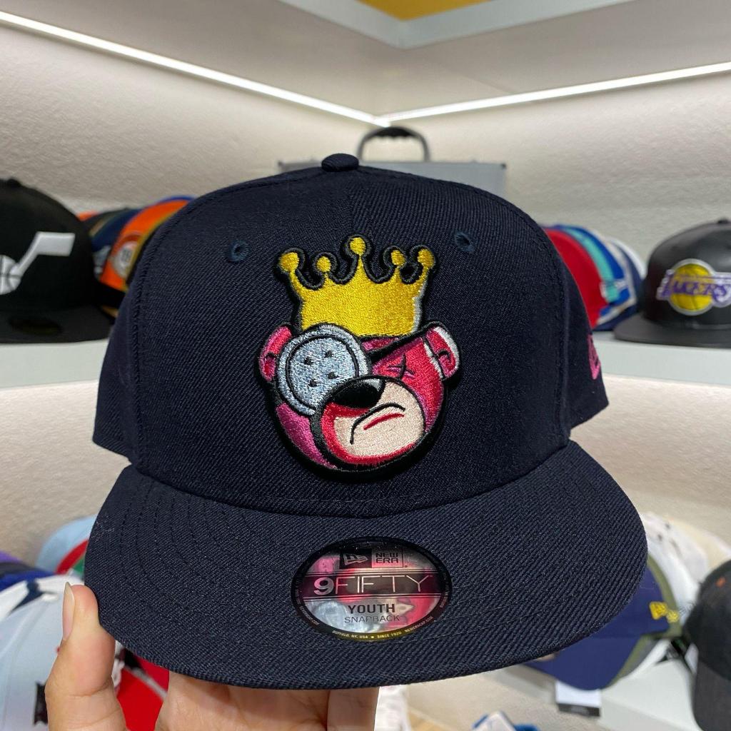 New Era Justfitted x Berlin Bear Pink Snapback Youth