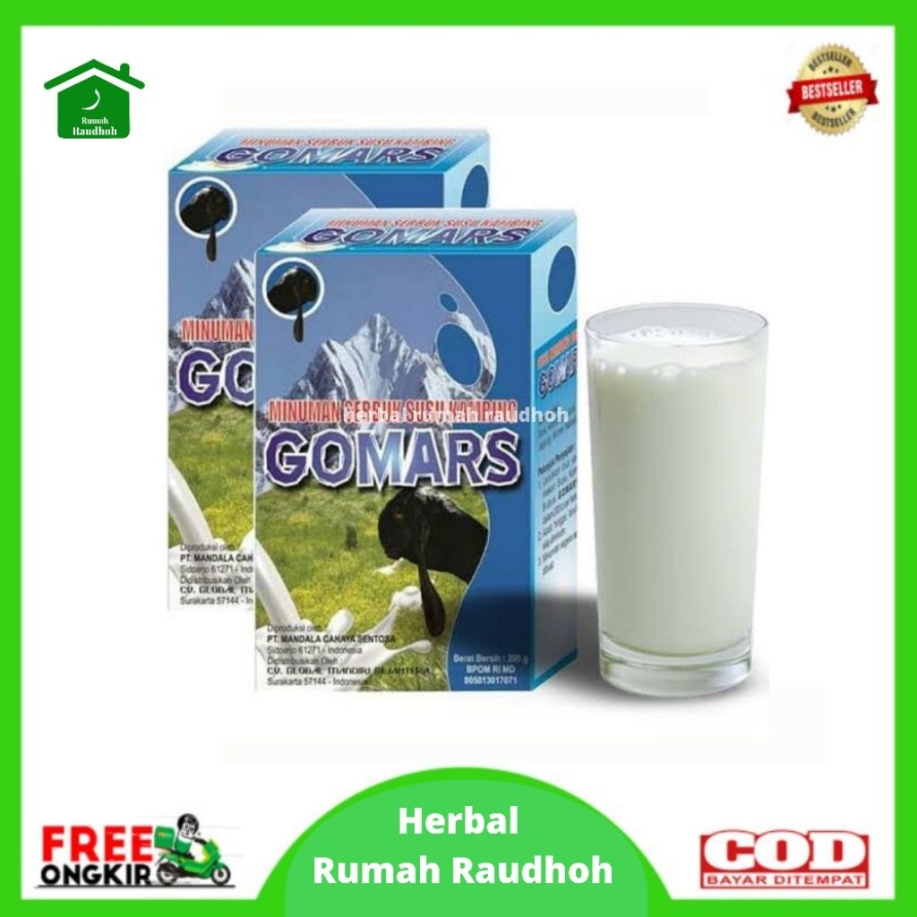 

GOMARS SUSU KAMBING ETAWA BUBUK ORIGINAL KAYA FLOURIN DAN FORMULA ISI 200 GR / GOMARS SUSU KAMBING ETAWA