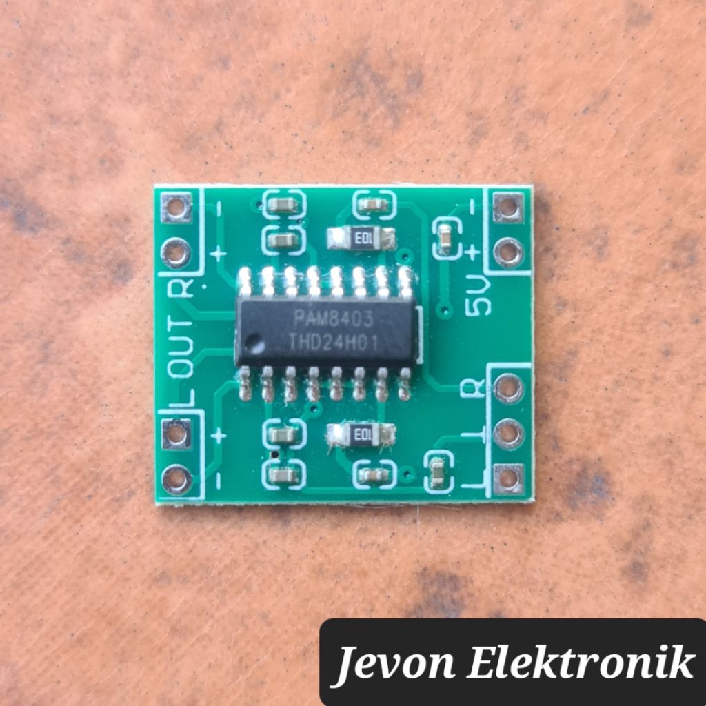 PAM 8403 Kit Mini Ampli Class D Amplifier 5V DC Stereo PAM8403 5 V Volt