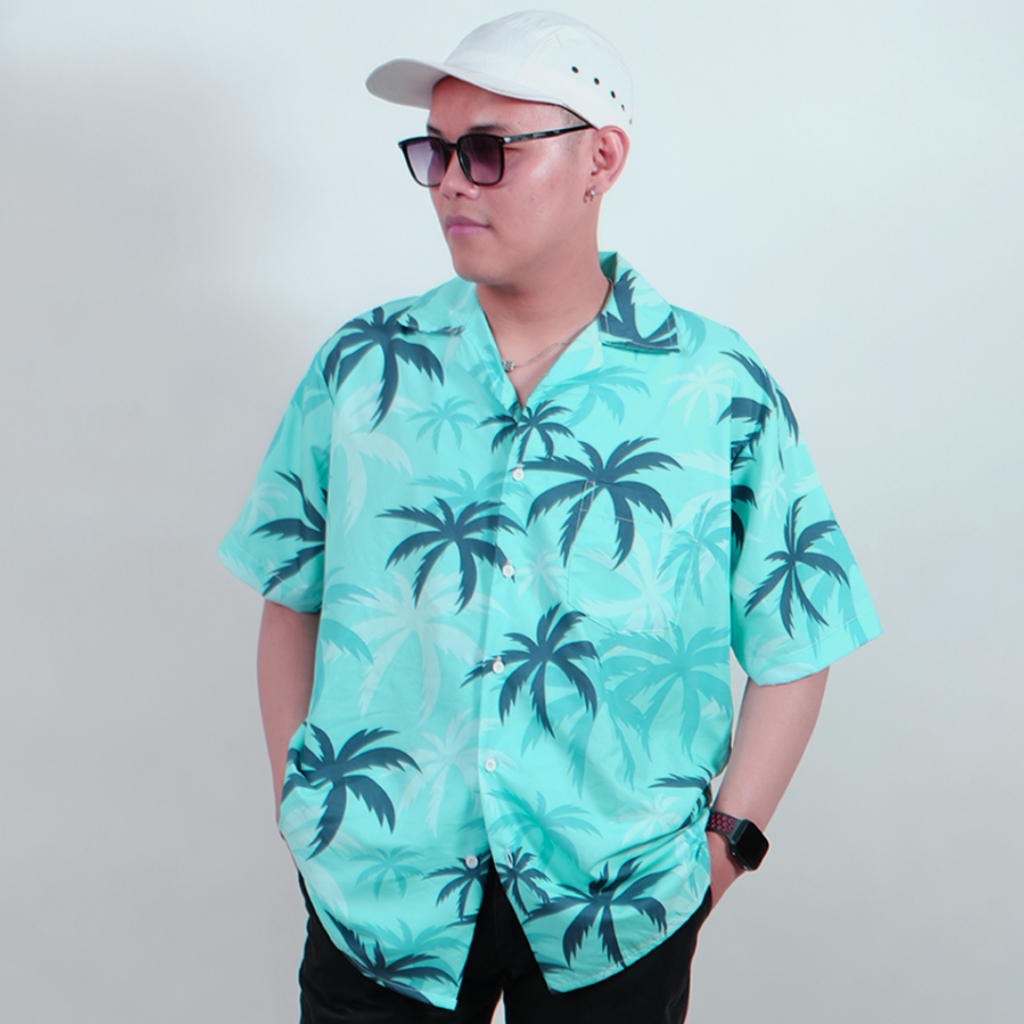 Dowear Baju Kemeja Motif Kekinian Cowok Cewek Bali Pantai Surfing Hawai Jumbo GTA VICE CITY 079