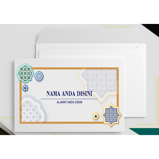 

AMPLOP DAN KARTU UNDANGAN CUSTOM - FREE DESIGN, MINIMAL ORDER 100PCS