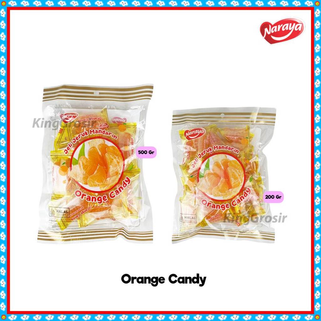 

Naraya Jeli Jeruk Mandarin / Naraya Orange Candy / Naraya Jelly Jeruk