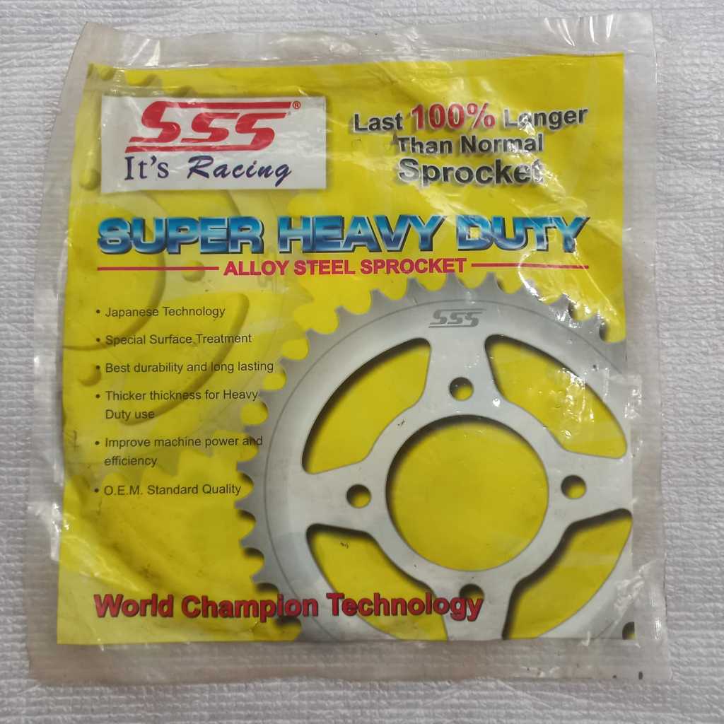 GEAR GIR GER BELAKANG SSS RACING SUZUKI SMASH / SATRIA 120 R (415 & 428) ORI