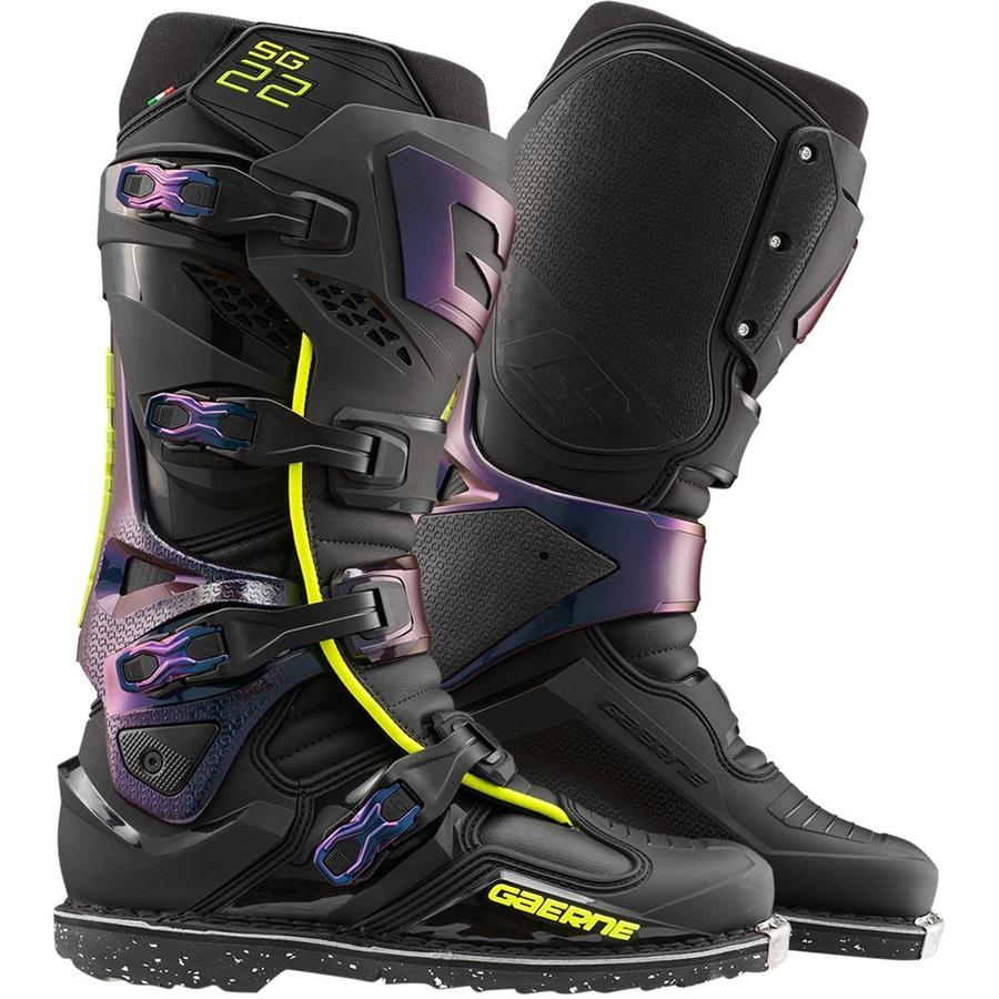 SEPATU GAERNE SG22 BLACK BOOTS GAERNE SG22 BLACK SEPATU CROSS GAERNE SG22 BLACK