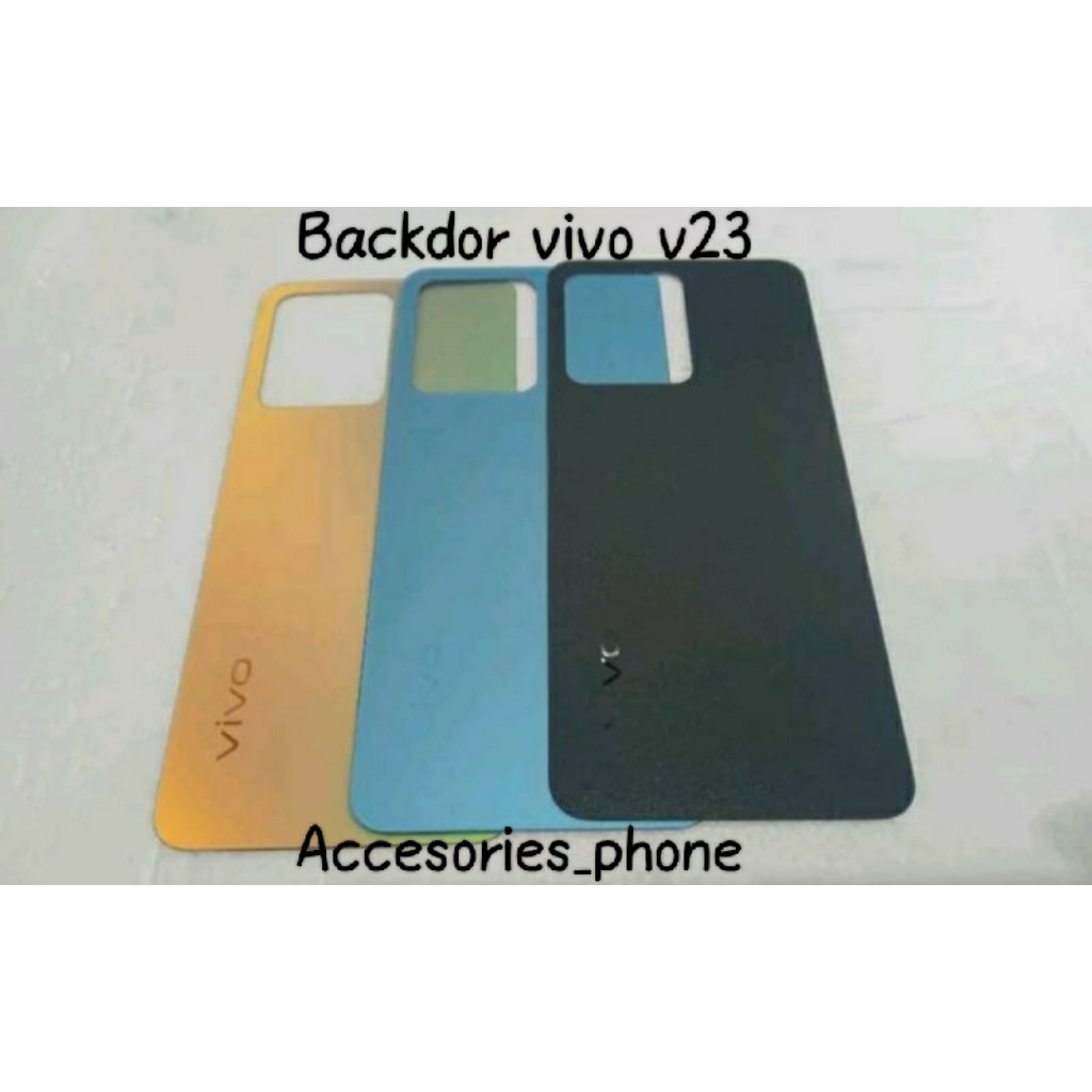 Backdor vivo v23 / tutup belakang Vivo v23