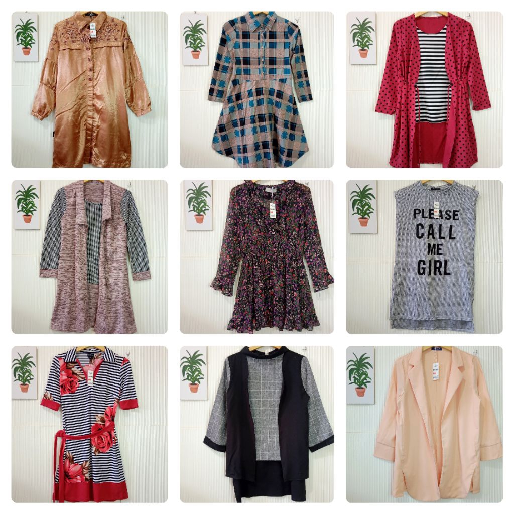 TUNIK DRESS LONG OUTER PREMIUM BRANDED ORIGINAL COD