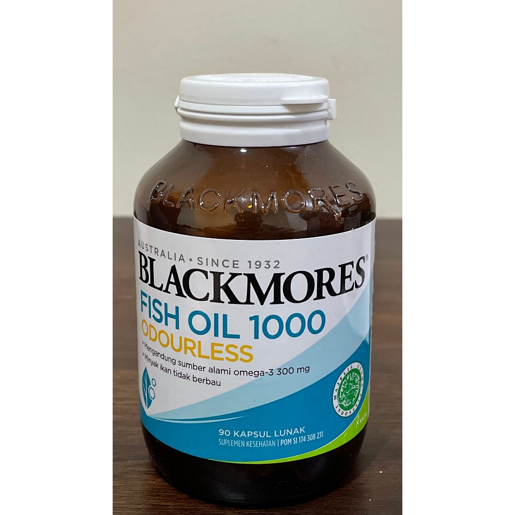 Blackmores Odourless Fish Oil 1000 90 Kapsul