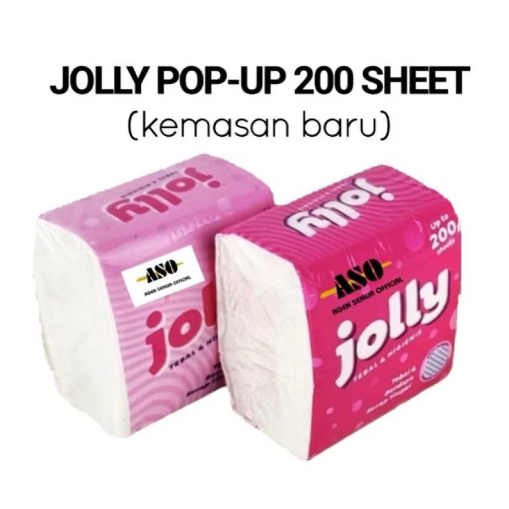 Tissue jolly 200 sheet