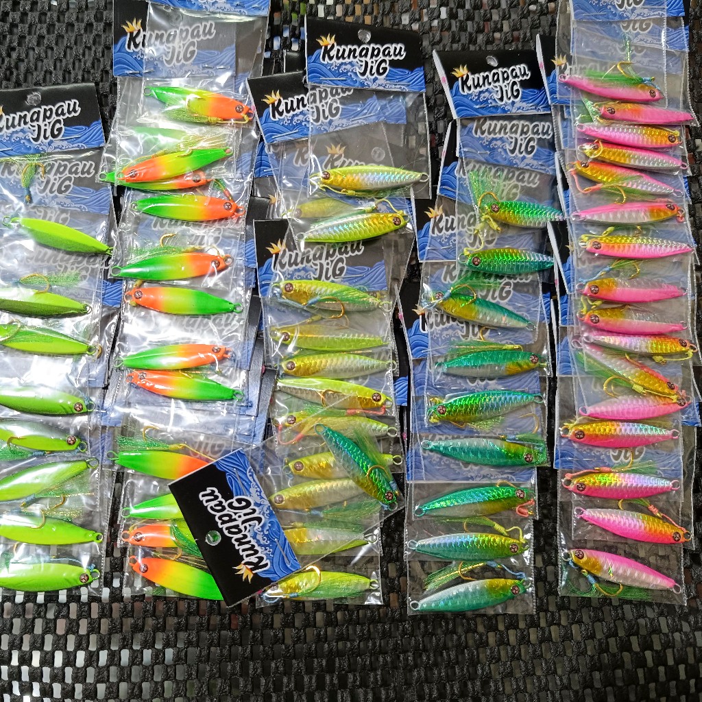 Lure Micro Jig 5 gram - Umpan Pancing Metal Jig 5gr