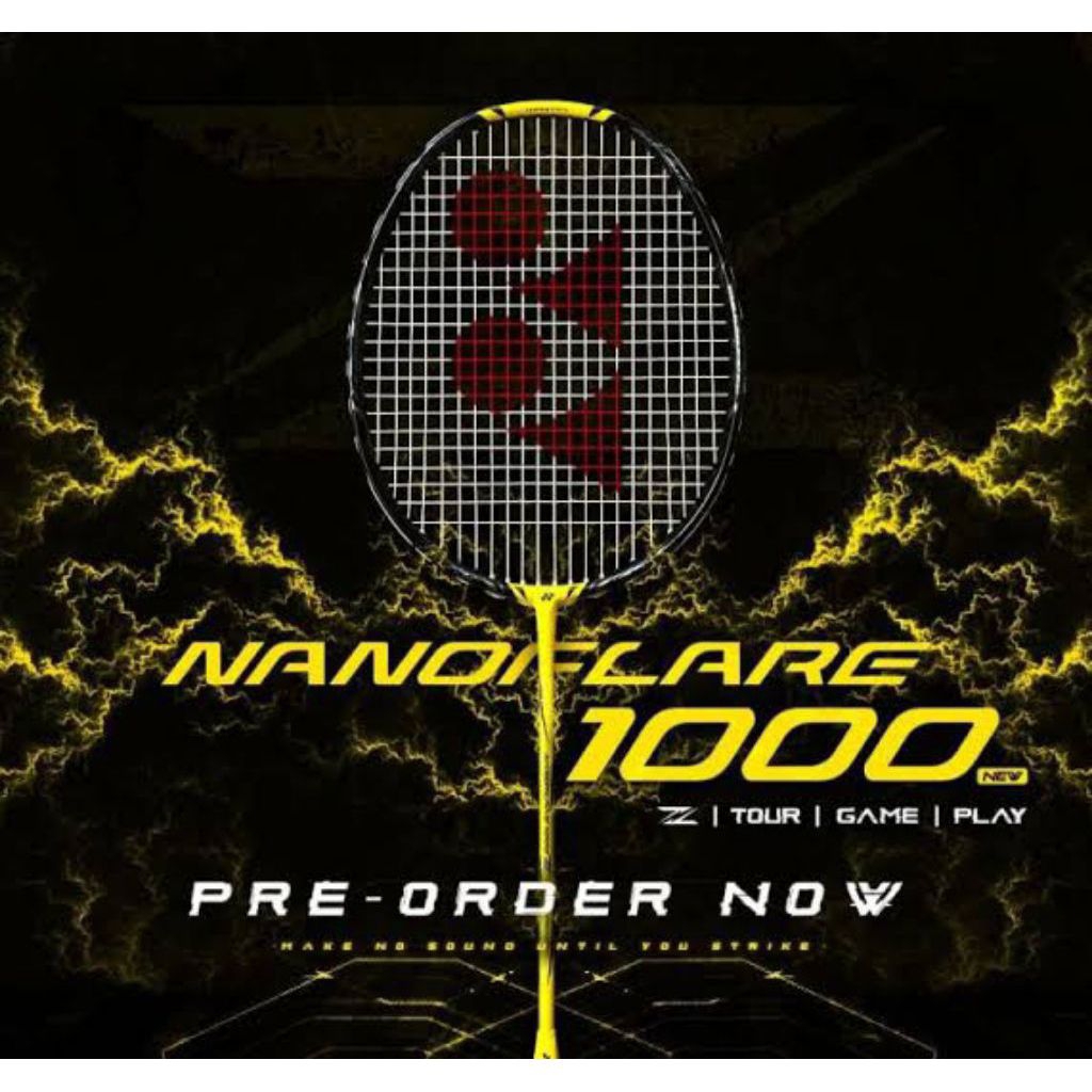 RAKET BADMINTON BULUTANGKIS YONEX NANOFLARE 1000 LIMITED EDITION TERBAIK SIAP PAKAI BONUS TAS DAN GR