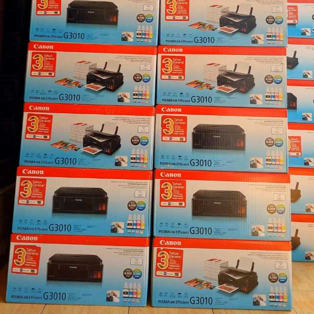 Printer canon pixma G3010 printer canon G3010 psc wifi