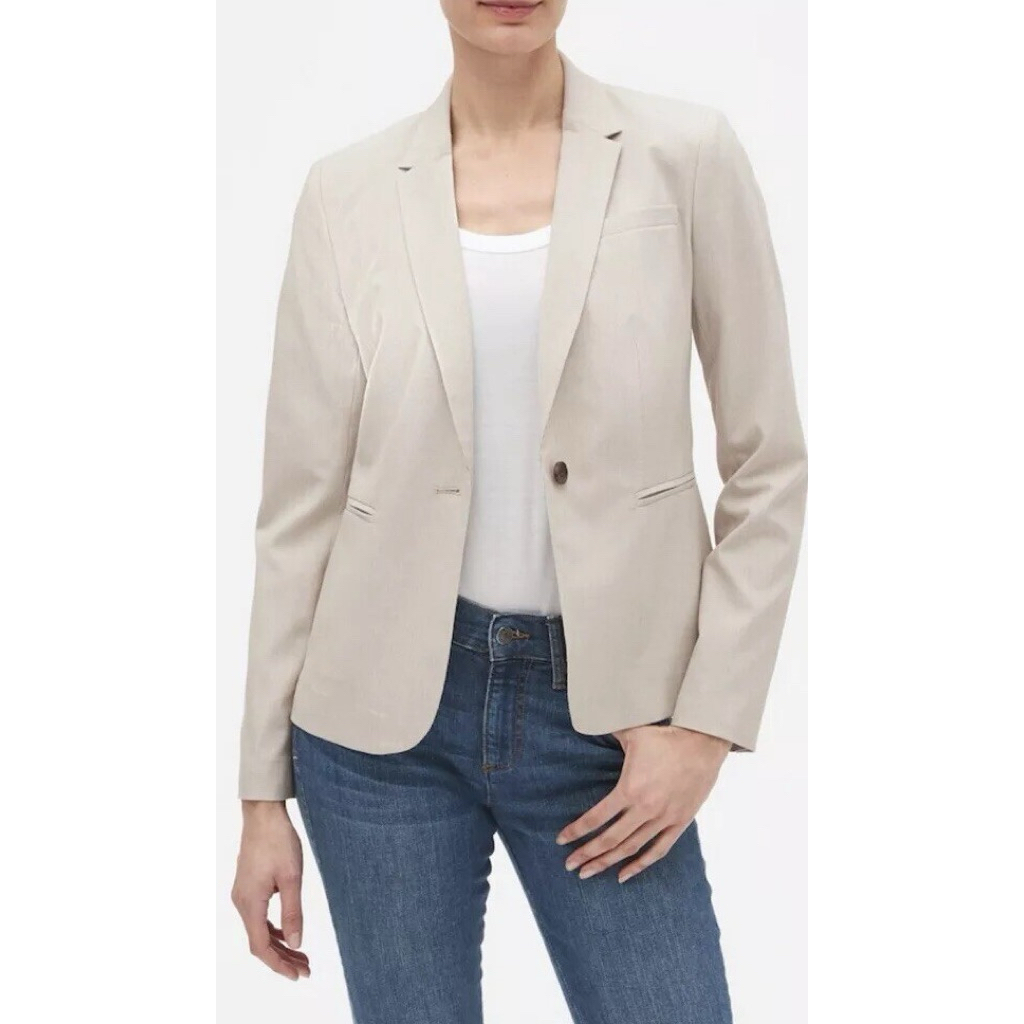 Zara Jas Formal Beige Untuk Kerja Preloved