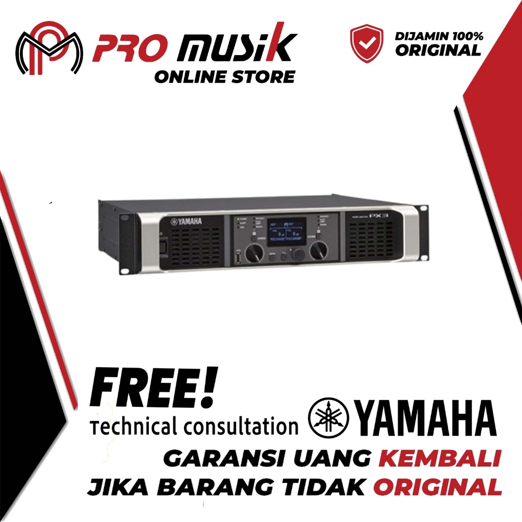 Yamaha PX 3 PX3 PX-3 Power Amplifier Sound System