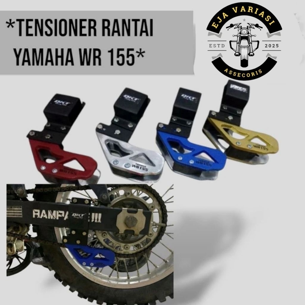 tensioner rantai stabilizer tahanan rantai WR 155, Vixion old new,cb 150R,MX king, scorpio,Megapro