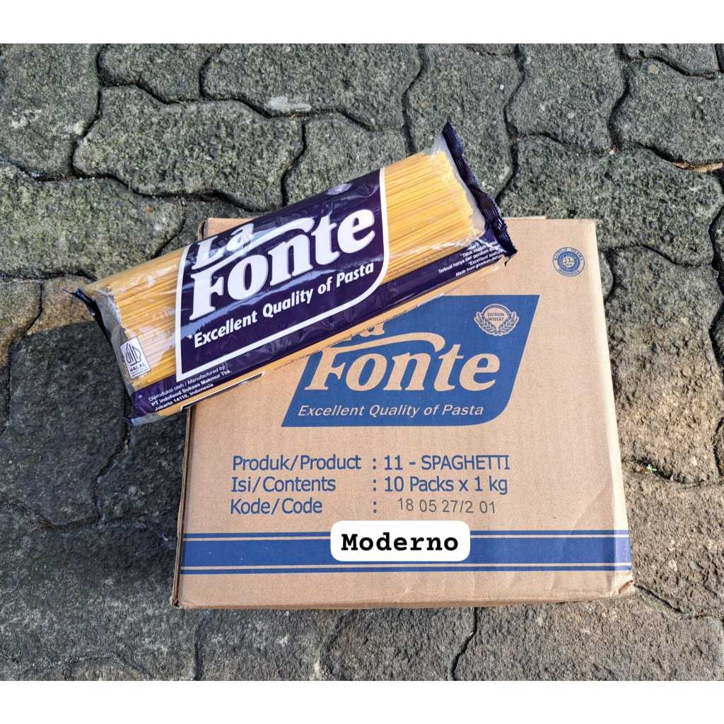 

La Fonte Spaghetti 1 kg no. 11 - Perkarton isi 10